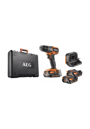 Aeg Bsb18sbl2-202c Kömürsüz Akülü Darbeli Matkap 2.0 Ah