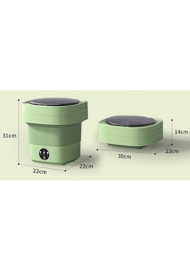 Cbtx Portatif Çamaşır Makinesi Katlanabilir 12litre Mor