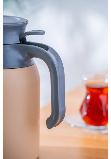 Acar Karat X Paslanmaz Çelik Termos Bej - 1.5 L Bej