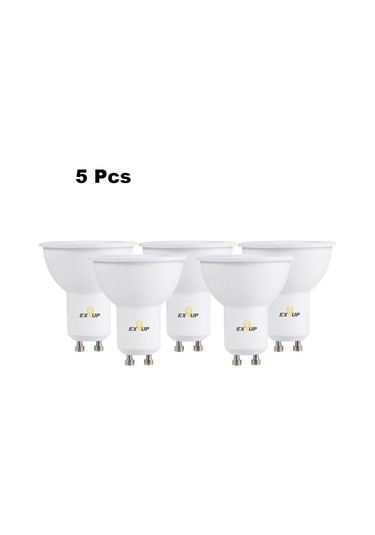 Yaozixia 220-240v Led Ampuller 7w Gu10 Led Spot Ampul Lamba Küre Ampuller Buzlu Led Filament Ampul Tavan Aydınlatması İçin Sıcak Beyaz 5 Adet