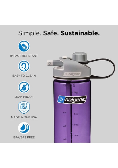 Nalgene Multi Drink Tritan Suluk 0,60 Litre Matara Mor 1790-2110