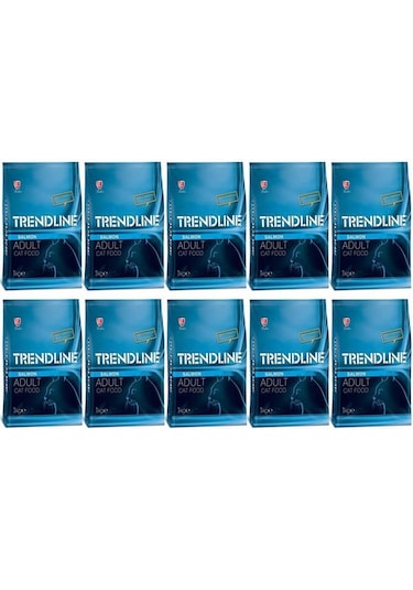 Trendline Somunlu Yetişkin Kedi Maması 10 x 1 KG