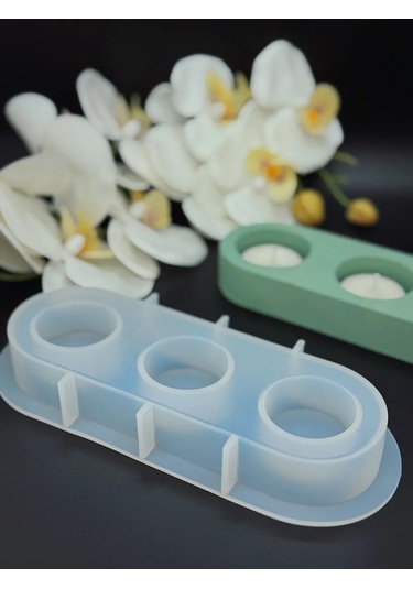 Galinacandles Alçı İçin Silikon Kalıp Klyapka Mumluk 309289783