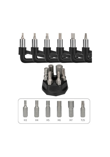 Artfulabode Ve Tork Taşınabilir Skycity Seti Renkli Profesyonel Bisiklet Tamir Anahtarı Altıgen Aletleri - Be Çok Renkli