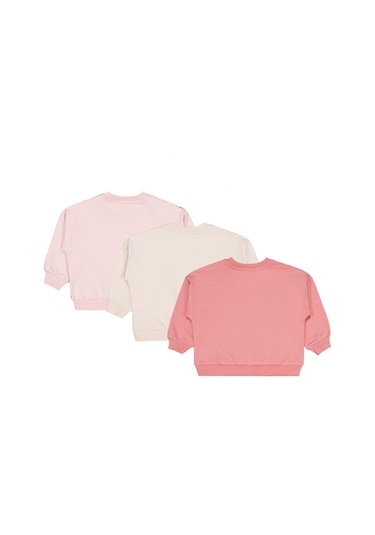 Civil Baby Ayıcık Baskılı 3'lü Set 6-18 Ay Sweatshirt - Standart