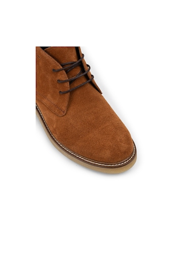 Deery Hakiki Süet Tarçın Rengi Erkek Bot - 01295mtrnc01 Tarçın