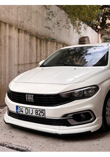 Fiat Egea Yeni Kasa Ön Tampon Eki 2021-2025 Plastik Boyasız Ön Lip