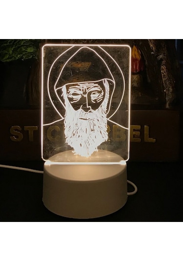 Usb Kablolu Işıklı Kendiliğinden Beyaz Kalemli-silgili Kreatif 3d
