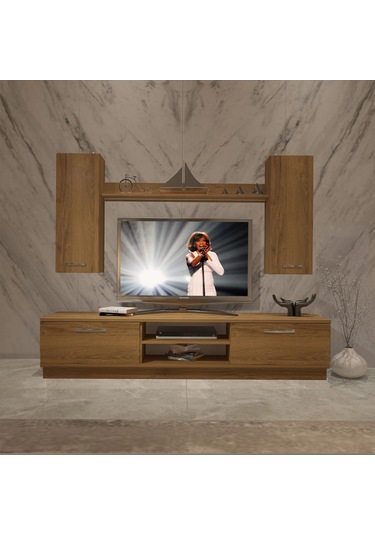 Decoraktiv Eko 5db Mdf Dvd Tv Ünitesi Tv Sehpası Pera