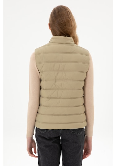 U.s. Polo Assn. Kadın Açık Haki Yelek Dokuma 50311989-vr183 Acık Hakı