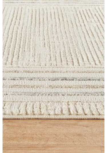 Kaşmir Halı 7/24  Sahara Alba 80x300 CM Salon Mutfak Halısı Kilim