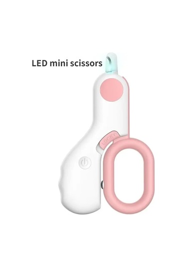 Soulader Profesyonel Kedi Ve Köpek Tırnak Makası, Evcil Hayvan Tırnak Kesme Aleti, Ayarlanabilir Güvenlikli Tırnak Makası, Küçük Ve Büyük Boy Pati Tırnakları İçin Pembe