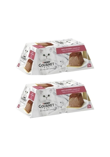 Purina Gourmet Revelations Somonlu Kedi Konservesi 2'li 2 x 57 G