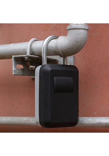 Pazly 4 Haneli Şifreli Dış Mekan Kilit Kutusu - Dayanıklı Anahtar Saklama Çubuğu Diğer