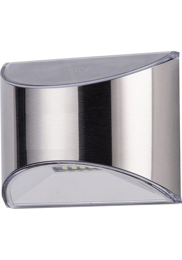 Wezone 2 Adet Paslanmaz Çelik Solar Bahçe Aydınlatma Lambası - Su Geçirmez, 4 Led, Uzun Ömürlü Beyaz