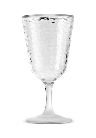 Karaca Akroma Transparent Kadeh 360 Ml Platin