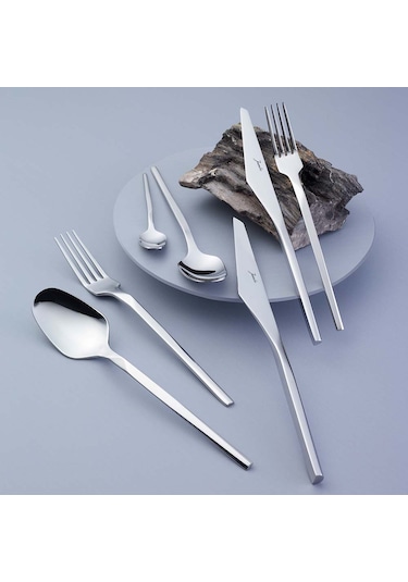 Jumbo 5100 Quartz 84 Parça 12 Kişilik Çatal Kaşık Bıçak Seti