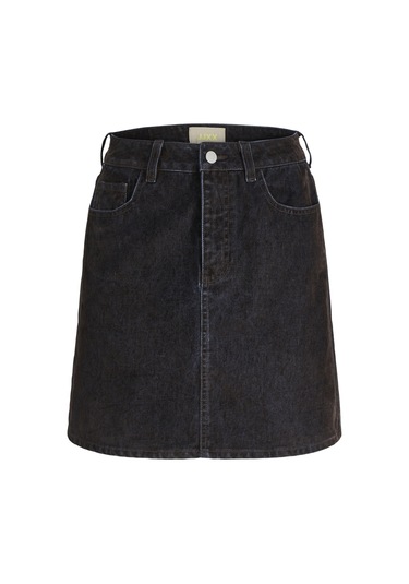 Kadin Denim Mini Etek - Mia - 12283032 Brown Denim