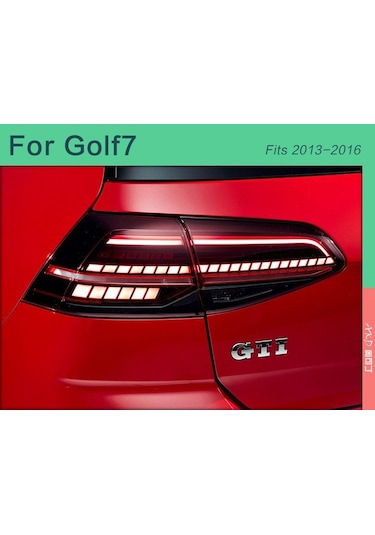 Autogp Vw Golf 7 7,5 Stop Lambası Ledli Highline Model 2012 / 2020