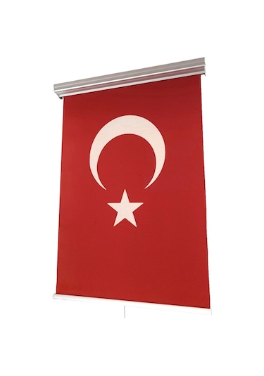 Türk Bayrağı Stor Perde 50 Lik 70 Lik 100 Luk