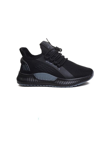 Celira Axs Siyah Triko Erkek Sneaker Spor Ayakkabı Siyah