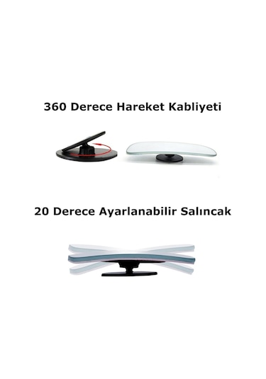 Frt Ottoman FR 055 Dikdörtgen Kör Nokta Aynası Oto Aksesuar