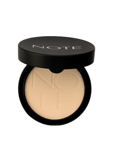 Note Cosmetique Luminous Silk Compact Powder Mat Bitişli Toz Pudra - 03 Medium Beige