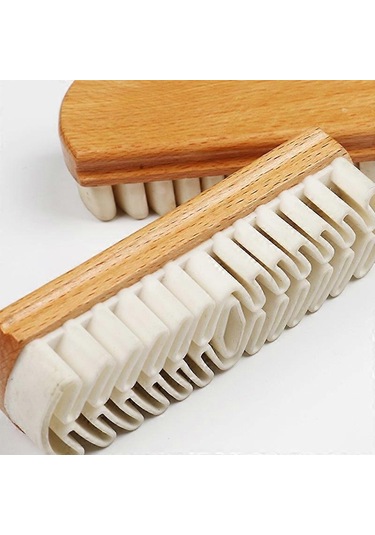 Süet Temizleme Fırçası Kauçuk Fırçalar Süet Ayakkabı Temizleme Seti Süet Fırçası Nubuk Temizleyici Ayakkabı Temizleme Fırçası Bot Fırçası Temizleyici Ayakkabı 4.2 2.7 12.5cmkahverengi