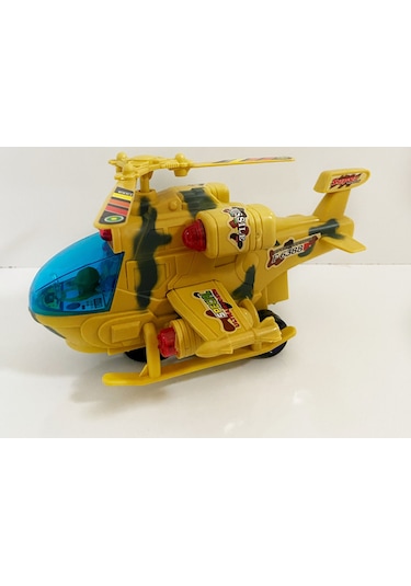 Işıklı ve Sesli Askeri Uçak Helikopter