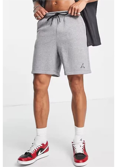 Jordan Essentials Fleece Erkek Gri Günlük Şort Gri