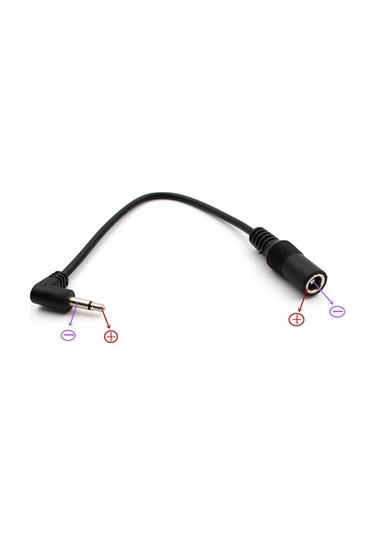 Suofeng Mp-01 Gitar Efekt Pedalı İçin 3'lü Dönüştürücü Kablo Seti, 5.5mm'den 3.5mm'ye Güç Adaptörü