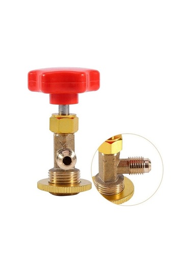 Ulzyvf Şişe Musluğu M14/1/4 Konserve Açacağı Kırmızı/altın - Açacak + Zq Diğer