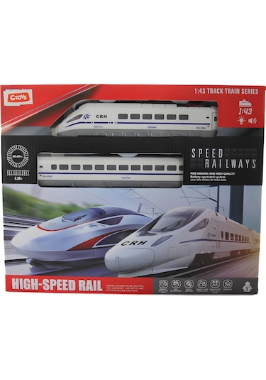Ctoys 1:43 Hızlı Tren Seti 16 Parça