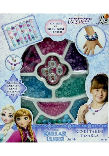 Frozen Boncuk Takı Seti Çok Renkli