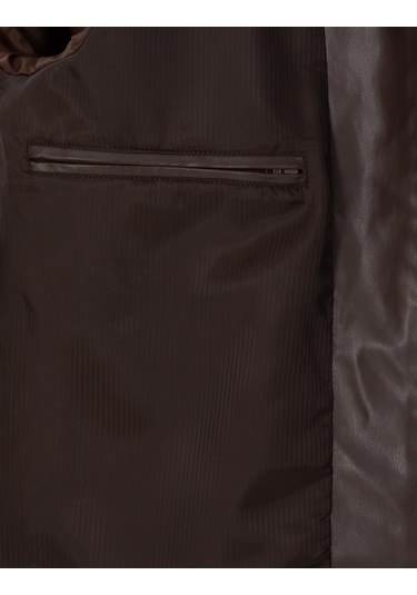 Pierre Cardin Erkek Kahverengi Deri Mont-kaban 50318037-400 Kahverengi