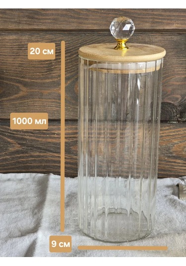 1000 Ml Cam Kuru Gıda Kavanozu 389725129