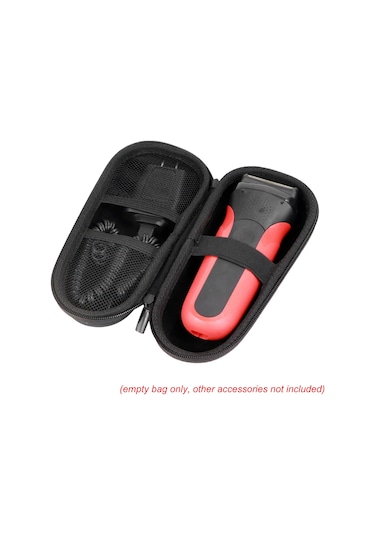 Gajeena Braun 3010s, 7 Serisi Ve 9 Serisi Tıraş Makinesi İçin Sert Eva Su Geçirmez Ve Şok Empatiyenli Taşınabilir Saklama Kutu Siyah