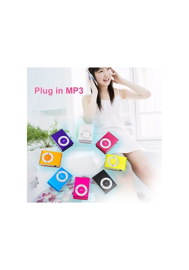 Singree Küçük Ve Taşınabilir Su Geçirmez Mp3 Çalar - Tf Kart Yuvası İle Spor Ve Seyahat İçin