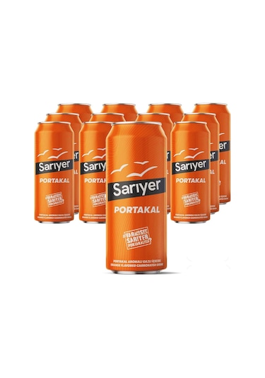 Sarıyer Portakal Aromalı Gazoz 12 x 330 ML