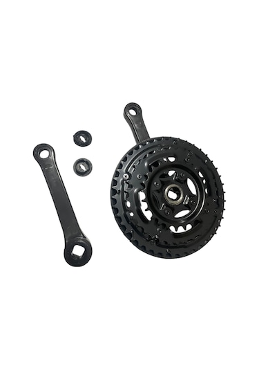 Bisiklet 3'lü Aynakol Takımı Karbon Görünümlü 24/34/42