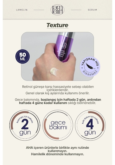 Lamelin Serum Lamelin Retinol Bakuchiol Serum 50 ML