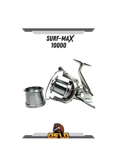 Surf Max 10000 Surf Misina Sarılı Olta Makinesi Yedek Kafalı