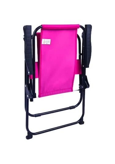 Exent Rainbow Unicorn 2-6 Yaş Lüx Çocuk Piknik Sandalyesi-mini Kamp Sandalyesi-pembe Çok Renkli