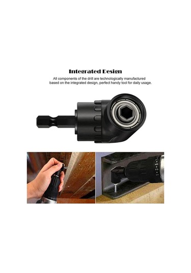 Xurunkeji Esnek Matkap Ucu Uzatma Ve 105 Derece Dik Açı Matkap Bağlantı Seti - Ulaşılması Zor Alanlar İçin, Ev Geliştirme