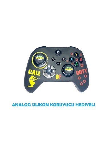 Xbox Series S/series X Call Of Duty Koruyucu Silikon Kılıf + Analog Silikon Koruyucu