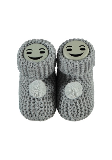 Civil Bebek Triko Patik 0-6 Ay Gri 36351600123w1-2 Gri
