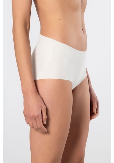 Türen Kadın Lazer Kesim Pamuklu Yüksek Bel Külot 911/ekru Ekru