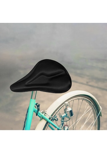 Suntek Yetişkin Cruiser Bisiklet Için Sele Siyah Nefes Stil-a Siyah