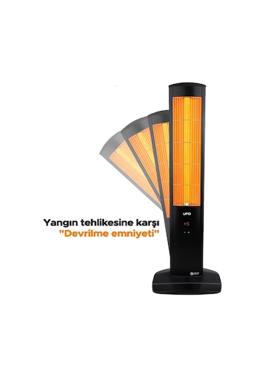 UFO Micatronic 2300 W UK Kule Tipi Isıtıcı