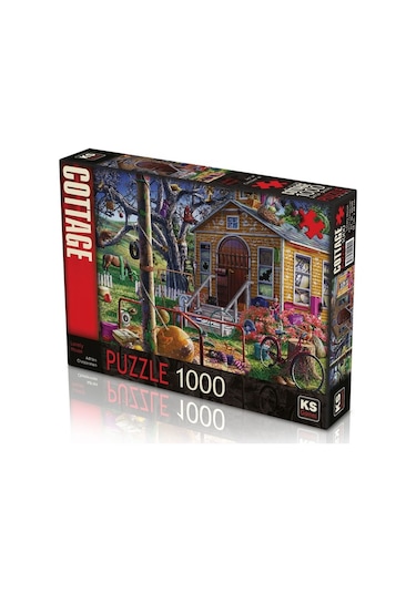 Ks Games Yalnız Ev 1000 Parça Puzzle - Adrian Chesterman